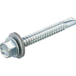 Dak&Gevel zelfborende montageschroef [50x] - VZ - 6K - SW-10 - 6.3x63mm