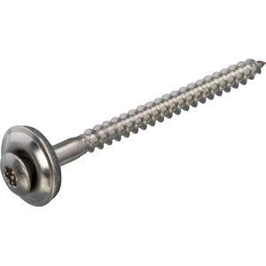 Dak&Gevel - Spenglerschroef - RVS A2 - Met EPDM Ring - 4.5X100mm - 50 Stuks