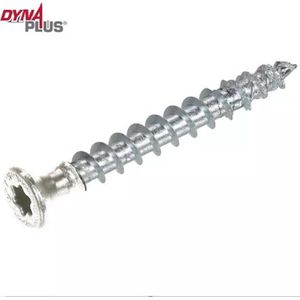 Dynaplus Beslagschroef Vz Pk 7Mm Witte Kop TxX40