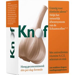 Knof Knoflookdragees Anti-Oxidanten 100 dragees