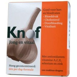 Knof Knoflookdragees Anti-Oxidanten 100 dragees