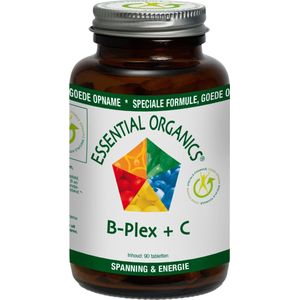 Essential Organics® B-Plex + C - 90 Tabletten - Vitaminen