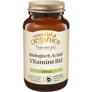 Essential Organics - Vitamine B12 Actief - 60 Capsules