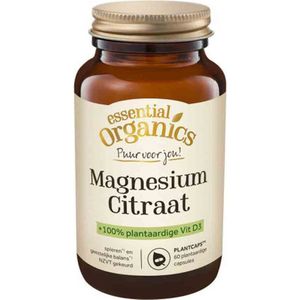 Essential Organics - Magnesium Citraat - 60 Capsules
