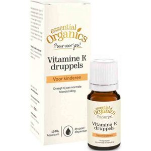 Essential Organics - Vitamine K Druppels - 10 ml - Vitaminepreparaat