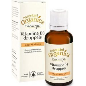 Essential Organics Vitamine D3 Druppels (25 ml)