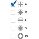 Gipsplaatschroeven - Fijn Draad - 3,5x25mm - Zwart Gefosfateerd - 1000 Stuks