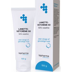 Bodylotion - Lanette - 50ml - Vette Crème - Beschermt en Herstelt Vochtbalans