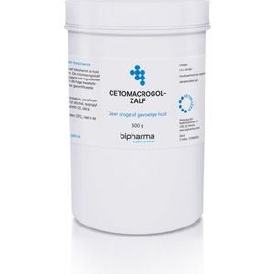 Bipharma - Cetomacrogolzalf - 500 gr - Intensief Hydraterende Zalf