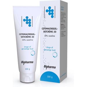 Bipharma Cetomacrogolcreme Met 20% Vaseline 100gram