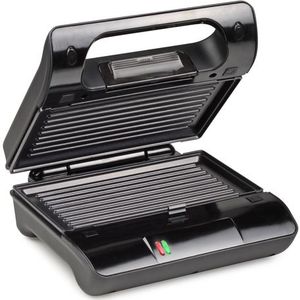Princess Contactgrill Compact Flex 117001 – Tosti apparaat - Grill apparaat - Uitneembare platen - RVS design