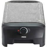 RACLETTE Partygrill mit Steinplatte eckig für 8 Personen - Steingrill 1300Watt