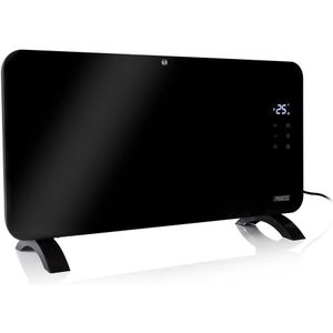 Smarte Konvektor Heizung WIFI, Glaskörper 76cm breit, 1500 Watt
