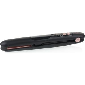Tristar Draadloze stijltang – stoomfunctie – perfect voor onderweg – 3 temperatuurinstellingen – keramische coating – 30 minuten gebruiksduur – HD-2501