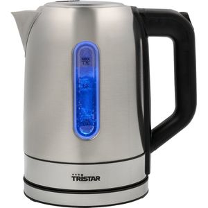 Tristar Waterkoker WK-1344 - 1,7 liter - 360° draaibaar - Droogkookbeveiliging - Automatische uitschakeling - 2200 watt - RVS