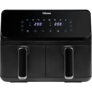 Tristar Airfryer XXL FR-9026 - 2x4L - Digitale Heteluchtfriteuse - Zwart