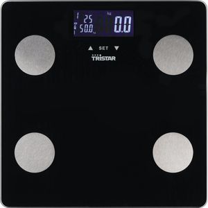 Tristar Weegschaal WG-2442 - Personenweegschaal - Digitale Weegschaal - Tot 150 kg - Zwart