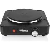 Tristar KP-6151 - Elektrische kookplaat 1500W - 1 Kookzone - Vrijstaand - Zwart