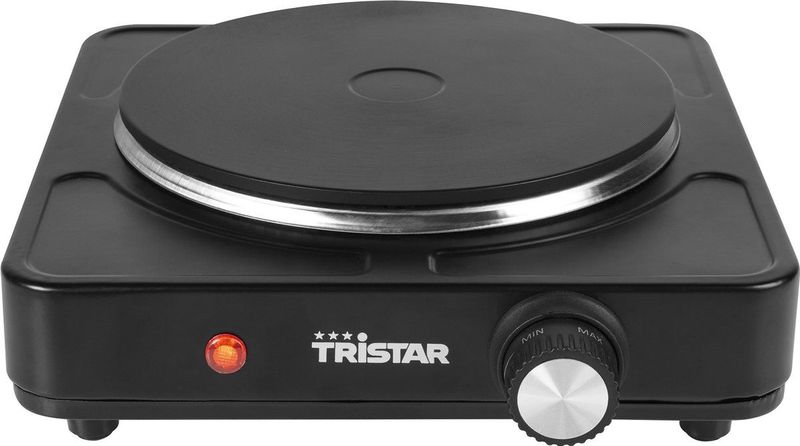 Tristar KP-6151 - Elektrische kookplaat 1500W - 1 Kookzone - Vrijstaand - Zwart