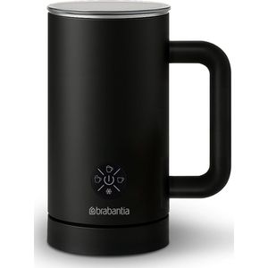 Brabantia - BBEK1048 - Elektrische Melkopschuimer - Zwart - 300 ml