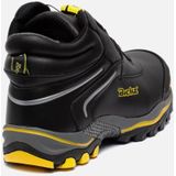 Bata - Bickz 305 - Veiligheidsschoen - Zwart/geel - Volnerf Leer - Hittebestendige Zool