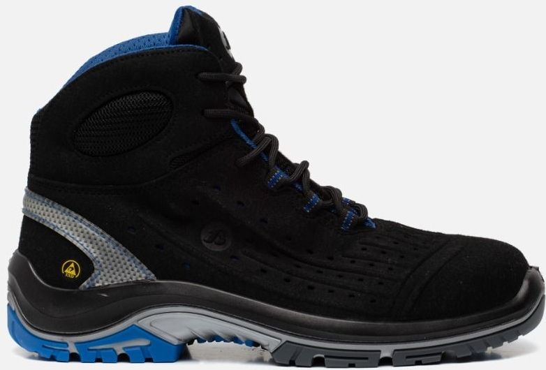 Bata - Werkschoen Sync - Zwart/Blauw - Hoog S1P - Veiligheidsschoen