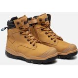 Bata - Helix Longreach Zip SRC S3 Werklaars - Zwart - Nubuck - Hittebestendig