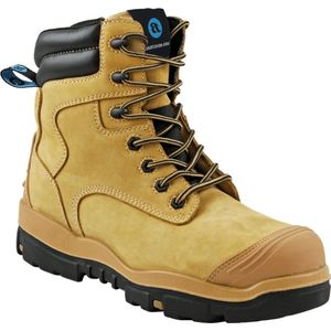 Bata - Helix Longreach Zip SRC S3 Werklaars - Zwart - Nubuck - Hittebestendig