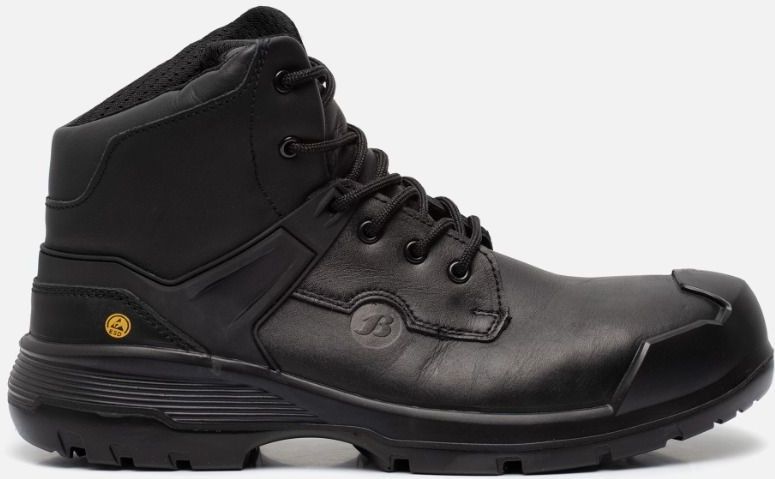 Engine - Forward Veiligheidsschoenen - Zwart - Leer/Mesh - ESD