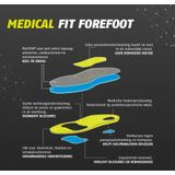 Bata Inlegzool Medical Fit Forefoot - Zwart