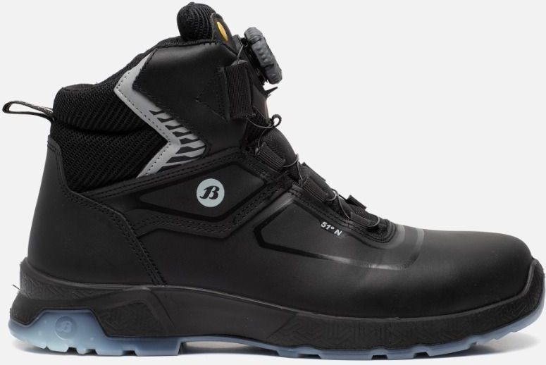 Bata - Summ Five S3 ESD Mid - Zwart - Action Leather - Veiligheidsschoen