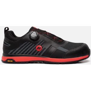 Bata Radiance Vibe S3 BOA Zwart/Rood maat 36