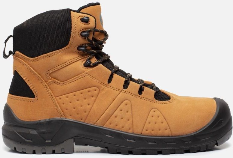 Bata - Eagle Lax - Veiligheidsschoen - Bruin - Nubuck - Antislip