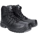 Bata - Eagle Schiphol Mid S3 SRC - Werkschoen - Zwart - Halfhoog