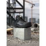 Bata - Enduro PWR412 S3 Werkschoen - Zwart - Leer - Veiligheidsschoen