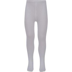 Katoenen kindermaillot - effen - wit - maat 122/128