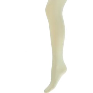 Katoenen kindermaillot - effen - ecru / off white - maat  98/104