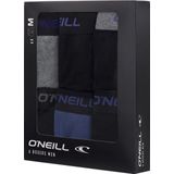 O'NEILL - Herenboxershorts - Zwart - 95% Katoen, 5% Elastaan - Pak van 6