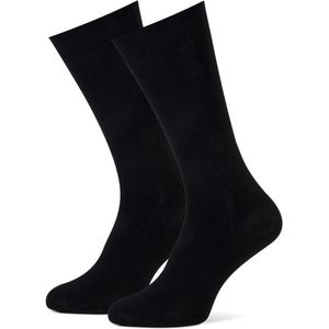 Marcmarcs - Katoenen Herensokken - Zwart - 2 Paar