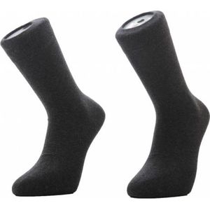 Basset - Huissokken - Antraciet - Katoenen Sokken - 1 Paar - Naadloos