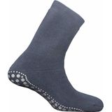 Basset - Antislip Sokken - Antraciet - Katoen - 1 Paar