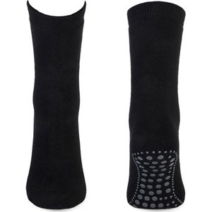 Antislip Sokken - Roze - Katoenen Grip Sokken - 1 Paar - Tegen Uitglijden