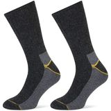 Stapp Yellow Thermo - Thermosokken - 2-pack - Antraciet - 43-46
