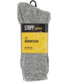 STAPP - Werksokken - Grijs Melange - Norwegian - 2-pack
