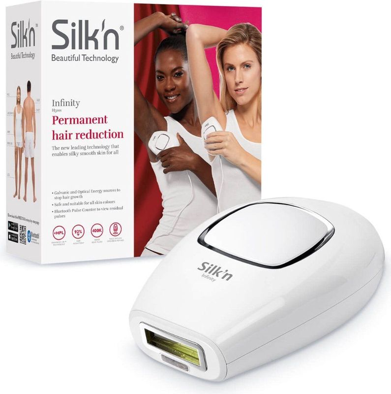 Silk'n - Infinity 400K - IPL Ontharing - Voor Lichaam, Gezicht, Bikinilijn en Oksels - 400.000 Pulses - 1 st