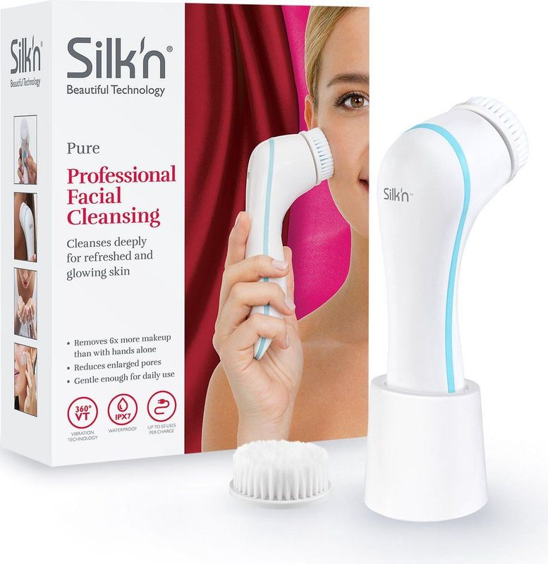 Silk'n - Pure - Gezichtsborstel - Wit