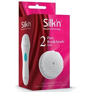 Silk'n Pure Soft vervangingsopzetstuk voor huidreinigingsborstel 2 st