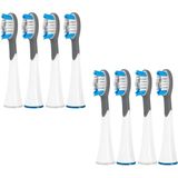 Silk'n SonicSmile - Opzetborstels 2 Stuks - Vervanging voor Silk'n SonicSmile Elektrische Tandenborstel,eén maat,Wit