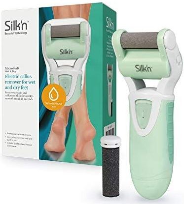 Silk'n - Micro Pedi - Elektrische Eeltverwijderaar - Lichtgroen - Batterijvoeding