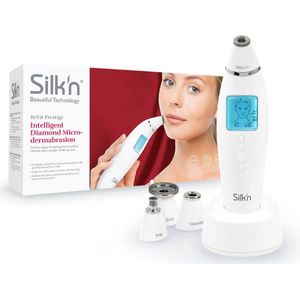 Silk'n elektrische gezichtsverzorging | ReVit Prestige | Intelligente diamanpeeling microdermabrasie met vacuümstumulatie | Exfoliatie voor stevige, strakke huid | Anti-aging